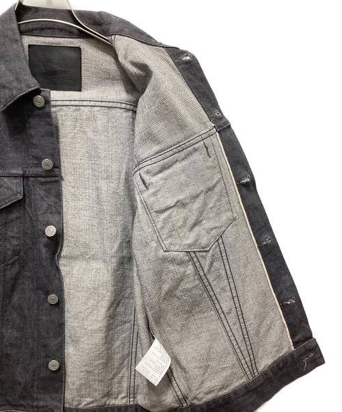MOMOTARO JEANS（桃太郎ジーンズ）MOMOTARO JEANS (桃太郎ジーンズ) 14oz.グレーデニム 3rd Type デニムジャケット グレー サイズ:Mの古着・服飾アイテム