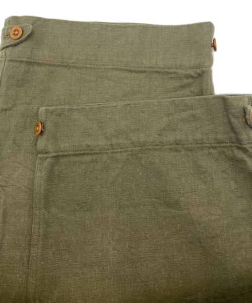 NIGEL CABOURN（ナイジェルケーボン）NIGEL CABOURN (ナイジェルケーボン) BRITISH ARMY PANT LOOSE DENIM オリーブ サイズ:32の古着・服飾アイテム