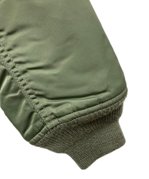 AVIREX（アヴィレックス）AVIREX (アヴィレックス) TOP GUN(トップガン)MA-1フライトジャケット グリーン サイズ:mediumの古着・服飾アイテム