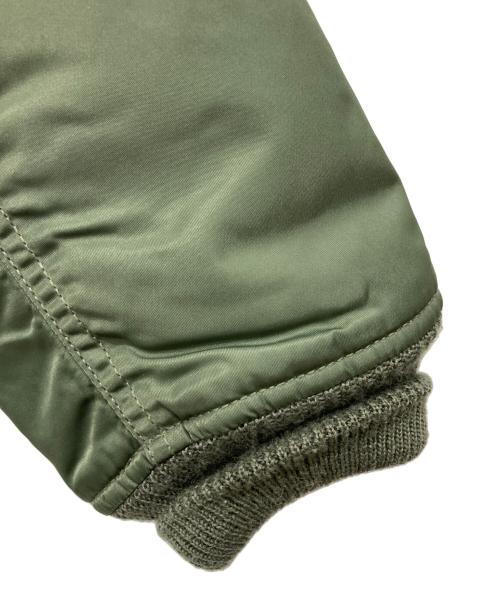 AVIREX（アヴィレックス）AVIREX (アヴィレックス) TOP GUN(トップガン)MA-1フライトジャケット グリーン サイズ:mediumの古着・服飾アイテム