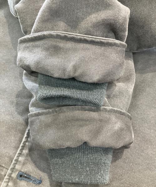 HOUSTON（ヒューストン）HOUSTON (ヒューストン) N-1デッキジャケット ブラック サイズ:38の古着・服飾アイテム