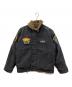HOUSTON（ヒューストン）の古着「N-1デッキジャケット」｜ブラック