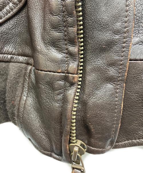 COCKPIT（コックピット）COCKPIT (コックピット) TOP GUN G-1ジャケット ブラウン サイズ:38の古着・服飾アイテム