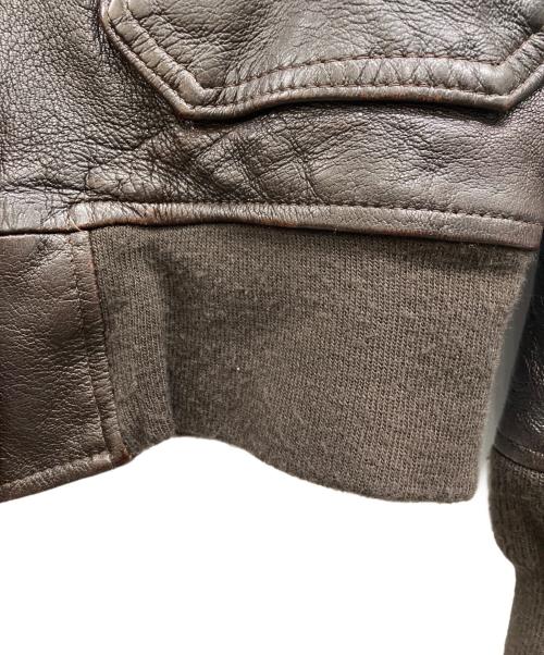 COCKPIT（コックピット）COCKPIT (コックピット) TOP GUN G-1ジャケット ブラウン サイズ:38の古着・服飾アイテム