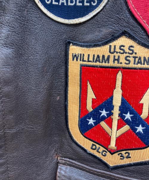 COCKPIT（コックピット）COCKPIT (コックピット) TOP GUN G-1ジャケット ブラウン サイズ:38の古着・服飾アイテム