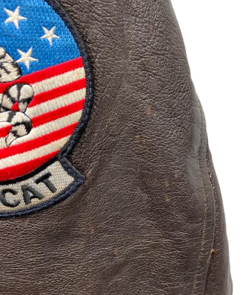 COCKPIT（コックピット）COCKPIT (コックピット) TOP GUN G-1ジャケット ブラウン サイズ:38の古着・服飾アイテム