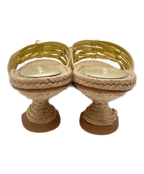 PALOMA BARCELO（パロマバルセロ）PALOMA BARCELO (パロマバルセロ) サンダル ベージュ サイズ:36の古着・服飾アイテム