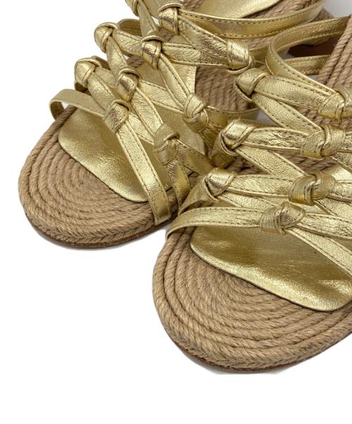 PALOMA BARCELO（パロマバルセロ）PALOMA BARCELO (パロマバルセロ) サンダル ベージュ サイズ:36の古着・服飾アイテム