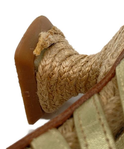 PALOMA BARCELO（パロマバルセロ）PALOMA BARCELO (パロマバルセロ) サンダル ベージュ サイズ:36の古着・服飾アイテム