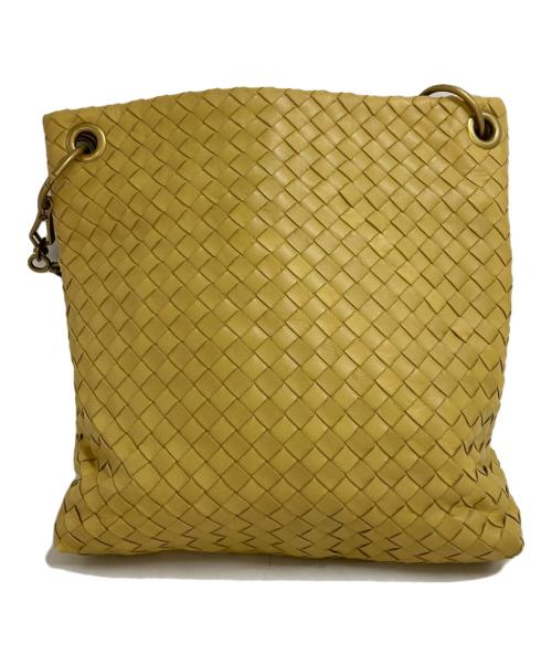 BOTTEGA VENETA（ボッテガベネタ）BOTTEGA VENETA (ボッテガベネタ) ショルダーバッグ マスタードの古着・服飾アイテム