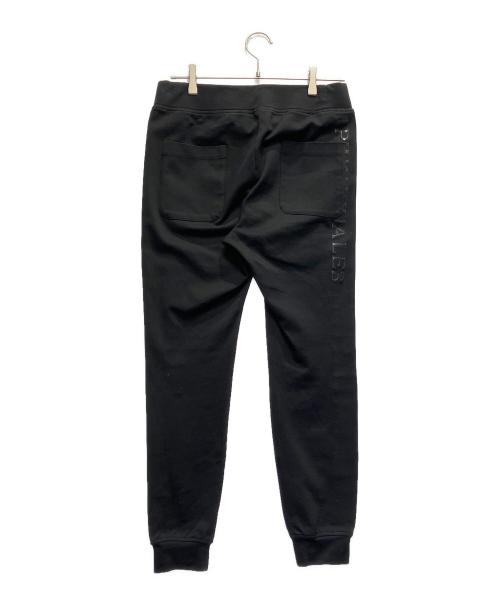 1piu1uguale3 SPORT（ウノ ピゥ ウノ ウグァーレ トレ）1piu1uguale3 SPORT (ウノ ピゥ ウノ ウグァーレ トレ) RUBBER LINE スウェットパンツ ブラック サイズ:Vの古着・服飾アイテム