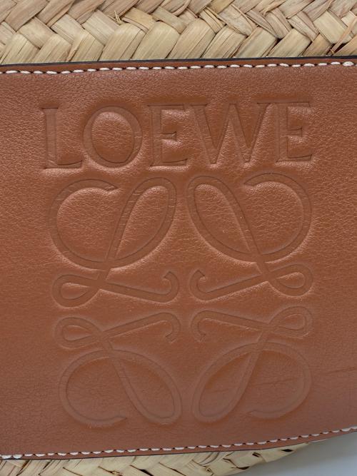 LOEWE（ロエベ）LOEWE (ロエベ) バスケットバッグ スモール ブラウンの古着・服飾アイテム