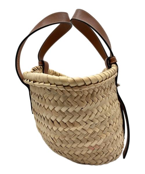 LOEWE（ロエベ）LOEWE (ロエベ) バスケットバッグ スモール ブラウンの古着・服飾アイテム