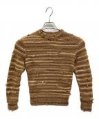 BALENCIAGAバレンシアガ）の古着「ローゲージニット」｜ベージュ