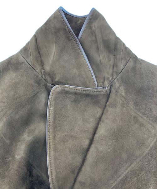 GUCCI（グッチ）GUCCI (グッチ) レザージャケット ブラウン サイズ:38の古着・服飾アイテム