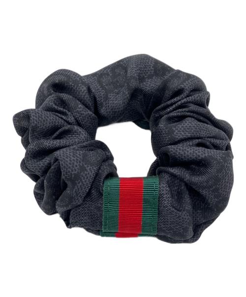 GUCCI（グッチ）GUCCI (グッチ) シュシュ ネイビーの古着・服飾アイテム