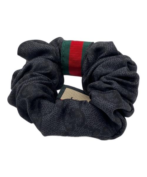 GUCCI（グッチ）GUCCI (グッチ) シュシュ ネイビーの古着・服飾アイテム