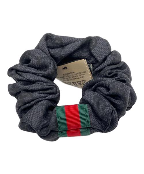 GUCCI（グッチ）GUCCI (グッチ) シュシュ ネイビーの古着・服飾アイテム