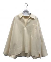 YLEVE×BOURRIENNE（イレーヴ×ブリエンヌ）の古着「WOOL JERSEY SH / SAILOR」｜アイボリー