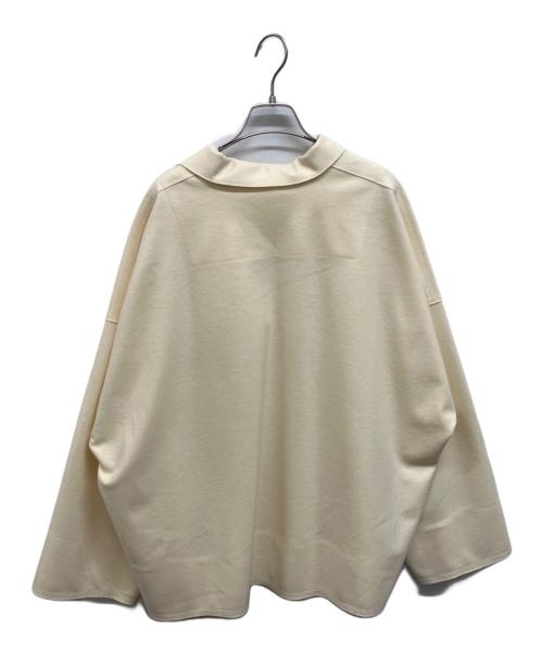 YLEVE（イレーヴ）YLEVE (イレーヴ) BOURRIENNE (ブリエンヌ) WOOL JERSEY SH / SAILOR アイボリー サイズ:1の古着・服飾アイテム