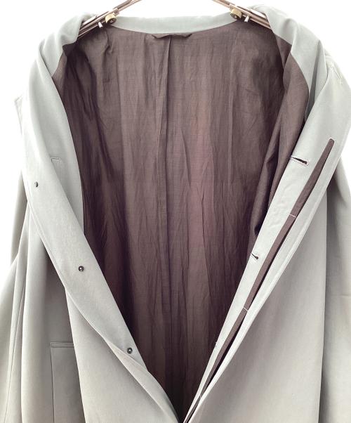 Cale（カル）Cale (カル) バルカラーコート グレー サイズ:１の古着・服飾アイテム