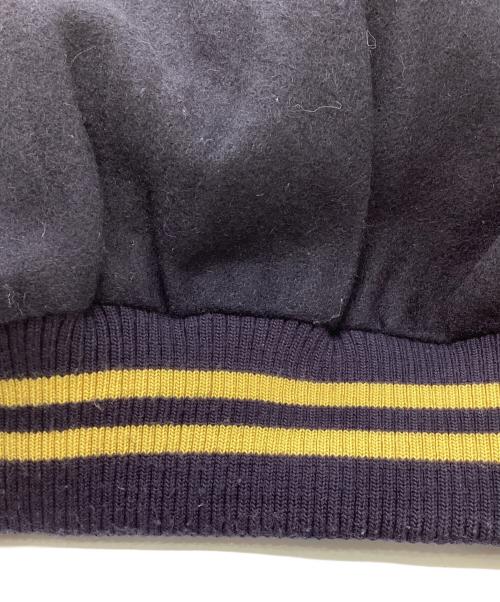 USED（ユーズド）USED (ユーズド) バーシティジャケット ネイビー サイズ:LARGEの古着・服飾アイテム