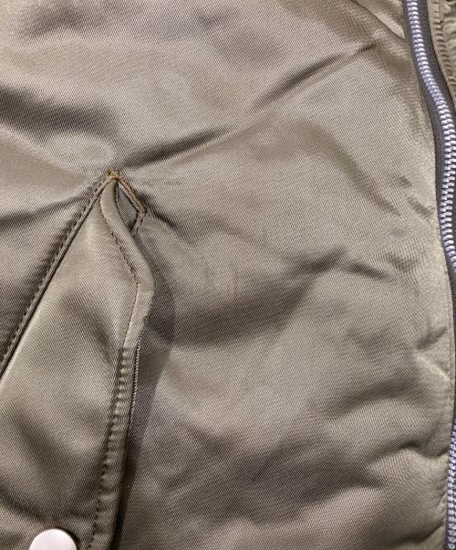 acanthus（アカンサス）acanthus (アカンサス) MA-1ジャケット カーキ サイズ:Lの古着・服飾アイテム