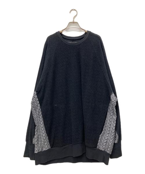 ARTEFACT（アーティファクト）ARTEFACT (アーティファクト) HEATHER SNP DOLMAN LOOSEY TOPS ブラック サイズ:3の古着・服飾アイテム