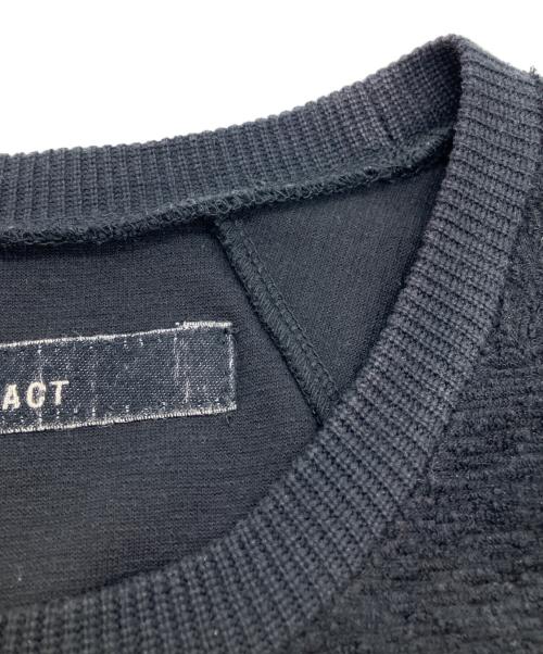 ARTEFACT（アーティファクト）ARTEFACT (アーティファクト) HEATHER SNP DOLMAN LOOSEY TOPS ブラック サイズ:3の古着・服飾アイテム