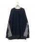 ARTEFACT（アーティファクト）の古着「HEATHER SNP DOLMAN LOOSEY TOPS」｜ブラック