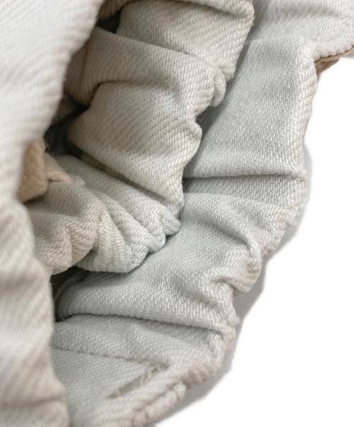 OUT OF FRAME（アウトオブフレーム）OUT OF FRAME (アウトオブフレーム) SelvedgeDenimバギーショーツ グレー サイズ:36の古着・服飾アイテム