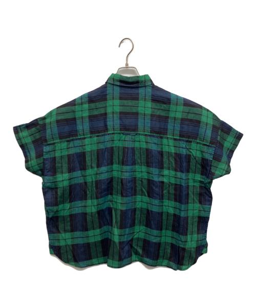 BEAMS BOY（ビームスボーイ）BEAMS BOY (ビームスボーイ) BEAMS BOY ビームスボーイ リネン ボタンダウン プルオーバー シャツ ネイビー サイズ:Freeの古着・服飾アイテム