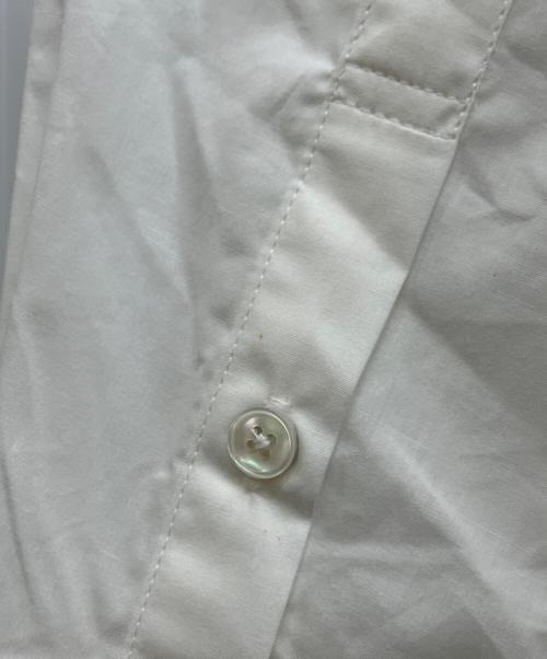 UNITED ARROWS（ユナイテッドアローズ）UNITED ARROWS (ユナイテッドアローズ) ピンタックバンドカラーロングシャツ ホワイト サイズ:Freeの古着・服飾アイテム