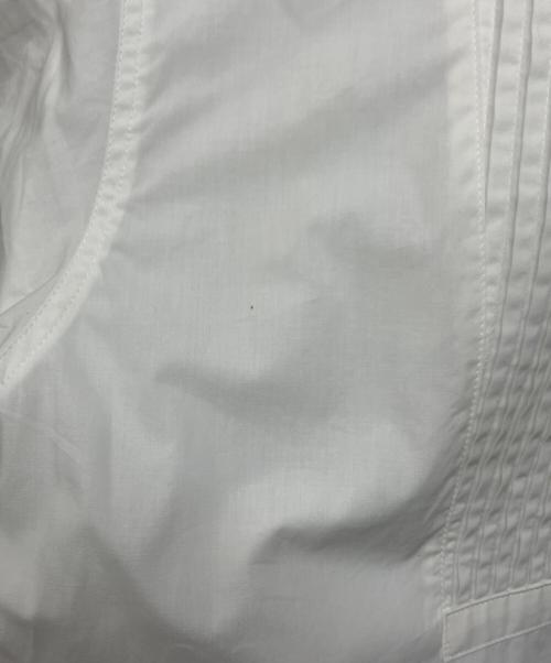 UNITED ARROWS（ユナイテッドアローズ）UNITED ARROWS (ユナイテッドアローズ) ピンタックバンドカラーロングシャツ ホワイト サイズ:Freeの古着・服飾アイテム