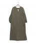 Whim Gazette（ウィムガゼット）の古着「袖ボリュームワンピース」｜カーキ
