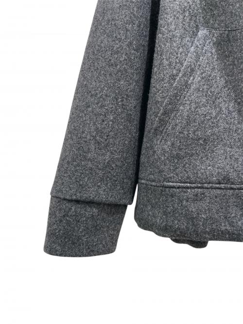 MADISON BLUE（マディソンブルー）MADISON BLUE (マディソンブルー) OVERSIZED HOODIE MELTON グレー サイズ:XS 未使用品の古着・服飾アイテム