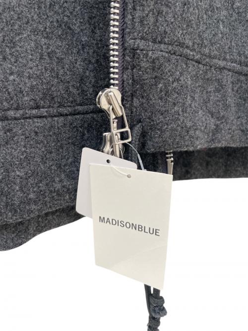 MADISON BLUE（マディソンブルー）MADISON BLUE (マディソンブルー) OVERSIZED HOODIE MELTON グレー サイズ:XS 未使用品の古着・服飾アイテム