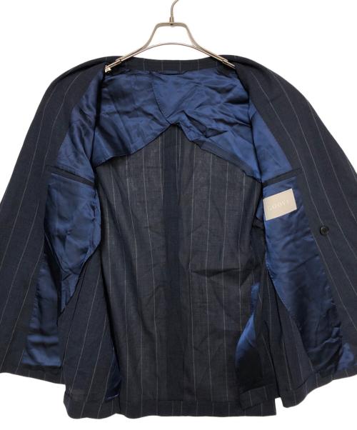 GOOVI（グービ）GOOVI (グービ) ダブルブレストセットアップスーツ ネイビー サイズ:SIZE 3の古着・服飾アイテム