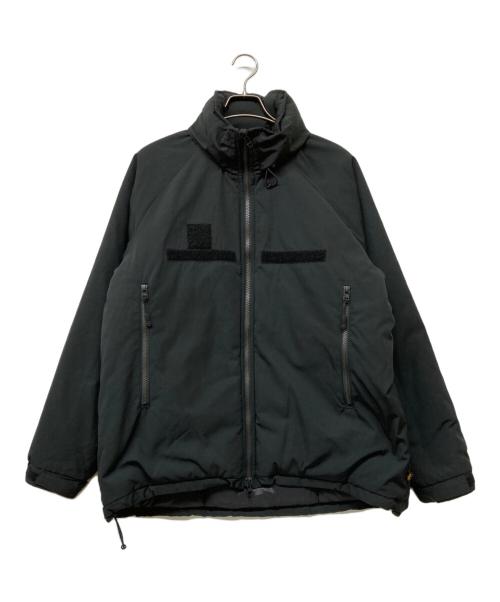 ALPHA（アルファ）ALPHA (アルファ) LEVEL7 コールドパーカージャケット ブラック サイズ:Lの古着・服飾アイテム