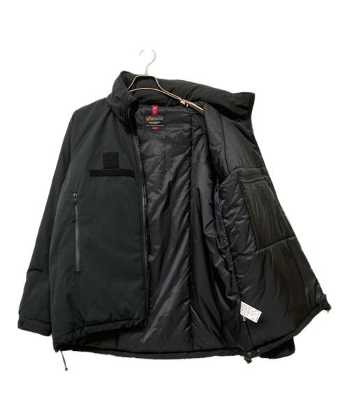 ALPHA（アルファ）ALPHA (アルファ) LEVEL7 コールドパーカージャケット ブラック サイズ:Lの古着・服飾アイテム