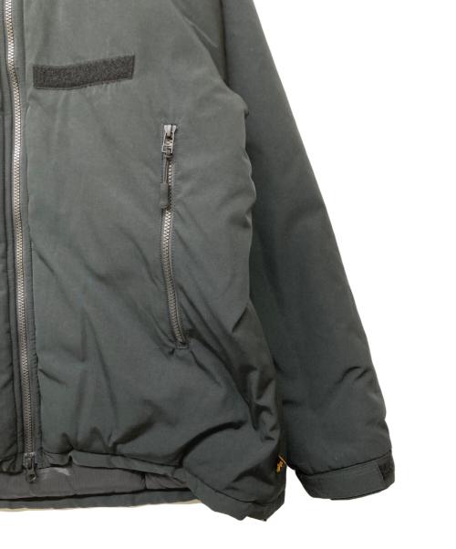 ALPHA（アルファ）ALPHA (アルファ) LEVEL7 コールドパーカージャケット ブラック サイズ:Lの古着・服飾アイテム