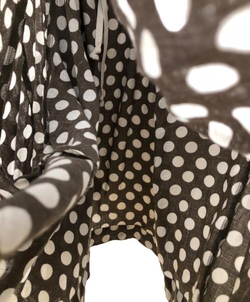 COMME des GARCONS COMME des GARCONS（コムデギャルソン コムデギャルソン）COMME des GARCONS COMME des GARCONS (コムデギャルソン コムデギャルソン) リネンドットパンツ グレー サイズ:XSの古着・服飾アイテム