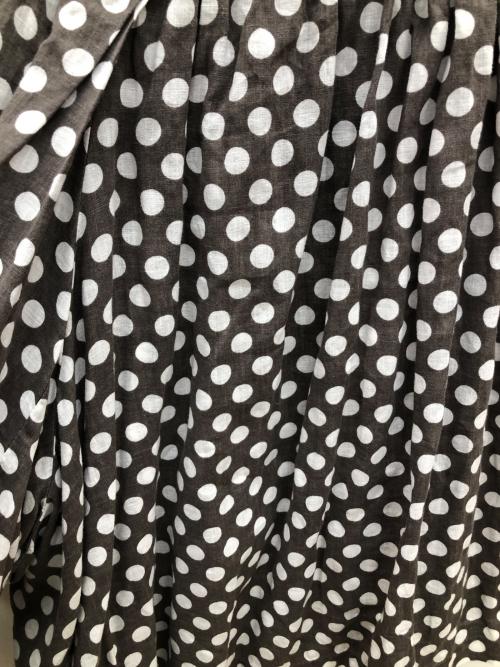 COMME des GARCONS COMME des GARCONS（コムデギャルソン コムデギャルソン）COMME des GARCONS COMME des GARCONS (コムデギャルソン コムデギャルソン) リネンドットパンツ グレー サイズ:XSの古着・服飾アイテム