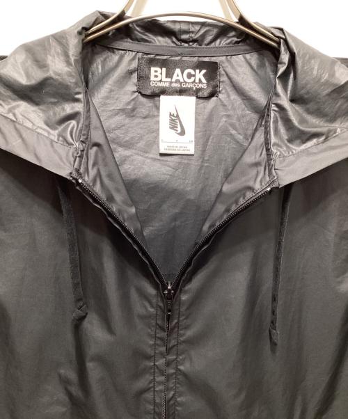 BLACK COMME des GARCONS（ブラックコムデギャルソン）BLACK COMME des GARCONS (ブラックコムデギャルソン) NIKE (ナイキ) ナイロンジャケット ブラック サイズ:Sの古着・服飾アイテム