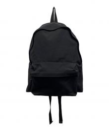 COMME des GARCONS（コムデギャルソン）の古着「レザーショルダーデイパック」｜ブラック