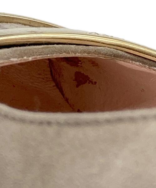 Roger Vivier（ロジェ ヴィヴィエ）Roger Vivier (ロジェ ヴィヴィエ) バックルスウェードパンプス ベージュ サイズ:SIZE34の古着・服飾アイテム