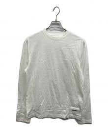 JIL SANDER+（ジルサンダープラス）の古着「ロングスリーブカットソー」｜ホワイト