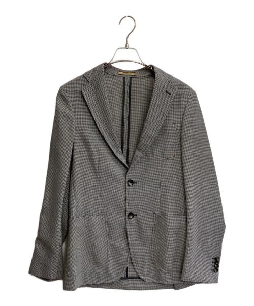 LATORRE（ラトーレ）LATORRE (ラトーレ) テーラードジャケット グレー×ネイビー サイズ:46の古着・服飾アイテム