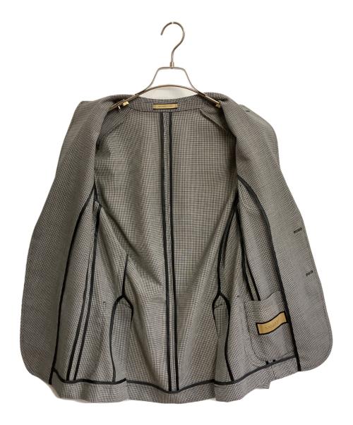 LATORRE（ラトーレ）LATORRE (ラトーレ) テーラードジャケット グレー×ネイビー サイズ:46の古着・服飾アイテム