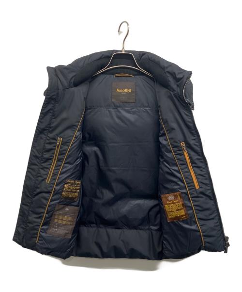MOORER（ムーレー）MOORER (ムーレー) ダウンベスト/FIRE-WK ネイビー サイズ:44の古着・服飾アイテム
